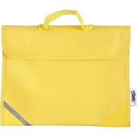 Creativ Company Schooltas afm 36x29 cm diepte 9 cm geel 1stuk