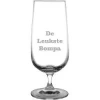 Fusion Bierglas op voet gegraveerd - 41cl - De Leukste Bompa