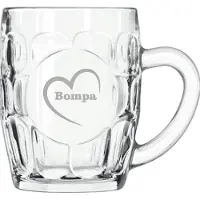 Libbey Bierpul gegraveerd - 55cl - Bompa-hartje