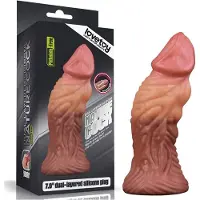 Lovetoy Nature Cock Dual Layered Silicone 18 cm