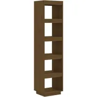 vidaXL Boekenkast/kamerscherm 40x35x167 cm grenenhout honingbruin