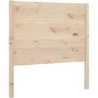 vidaXL Hoofdbord 81x4x100 cm massief grenenhout