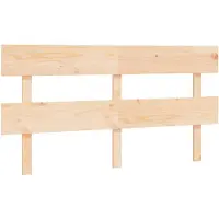 vidaXL Hoofdbord 154x3x81 cm massief grenenhout