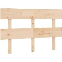 vidaXL Hoofdbord 144x3x81 cm massief grenenhout