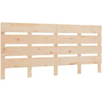 vidaXL Hoofdbord 160x3x80 cm massief grenenhout