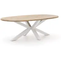 Rough furniture + 15% kassakorting | ROUGH-Y Ellips dining tuintafel 240x120cm