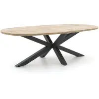 Rough furniture + 15% kassakorting | ROUGH-Y Ellips dining tuintafel 240x120cm