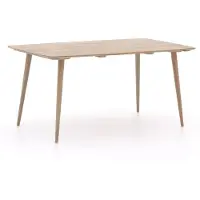 Rough furniture + 15% kassakorting | ROUGH-K dining tuintafel 160x90x75cm