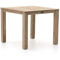 Rough furniture + 15% kassakorting | ROUGH-S dining tuintafel 90x90x76cm