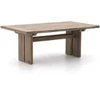 Rough furniture + 15% kassakorting | ROUGH-L lounge/dining tuintafel 160x90x61cm