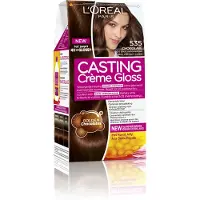 L'Oréal 1+1 gratis: Casting Crème Gloss Semi-Permanente Haarkleuring 535 Licht Goud Mahoniebruin
