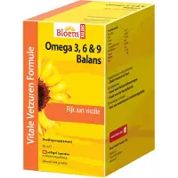 Bloem Omega 3, 6 & 9 Balans - 96 Capsules - Visolie - Voedingssupplement