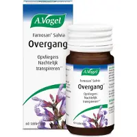 A.Vogel Famosan Overgang Salvia tabletten - Bij opvliegers en (nachtelijk) transpireren - 60 st