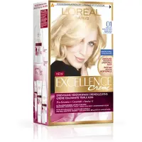 L'Oréal 1+1 gratis: Excellence Pure Blonde Permanente Haarkleuring 01 Ultra Licht Natuurlijk Blond