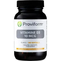 Proviform Vitamine D 10mcg Proviform 250sft
