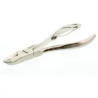 Malteser Nageltang geruite handgreep 12 cm nikkel 33