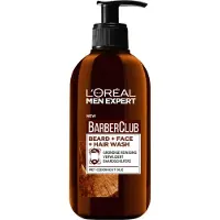 L'Oréal Men Expert BarberClub Beard + Face + Hair Wash 200ml - baardshampoo
