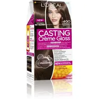 L'Oréal 1+1 gratis: Casting Crème Gloss Semi-Permanente Haarkleuring 400 Middenbruin