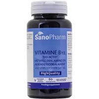 Sanopharm Vitamine B12 methyl adenosylcobalamine 500 mcg 60 zuigtabletten