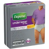 Depend Pants men max L/XL 1986