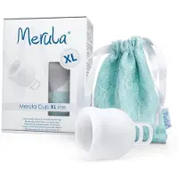 Merula Menstruatiecup Ijswit XL 1 St Overige