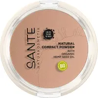 Sante Naturkosmetik Sante-Naturkosmetik Make-up-gezicht Foundation-PowderNatuurlijk compact poeder Nr. 02 Neutraal beige