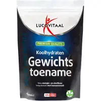 Lucovitaal Koolhydraten Gewichtstoename Poeder - 375 gr