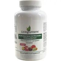 Livinggreens Multi vitaminen & mineralen antioxidant 120 tabletten