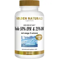 Golden naturals Visolie 50% EPA 25% DHA (180sft)