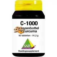 Snp Vitamine c + rozenbottel + curcuma 1000mg