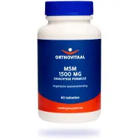 Orthovitaal MSM 1500 mg 60 tabletten
