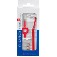 Curaprox Cps 07 Prime Start 0,7/2,5mm Rood + Heft - 5 Stuks