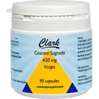 Clark Cascara Sagrada 450mg Capsules