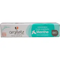 Argiletz Tandpasta munt bio 75 ml Tandpasta