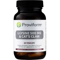 Proviform L-Lysine 500mg & Cat's Claw Vegicaps