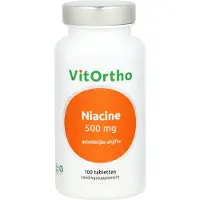 Vitortho Niacine 500 mg 100 tabletten