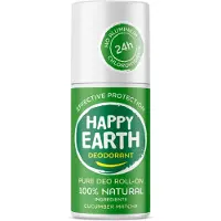 Happy Earth 100% Natuurlijke Deodorant Roller Cucumber Matcha 75 ml