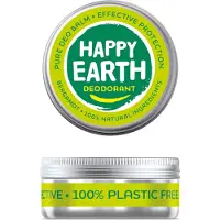PDM to be maintained Happy Earth 100% Natuurlijke Deodorant Balsem Bergamot 45 g Balsem