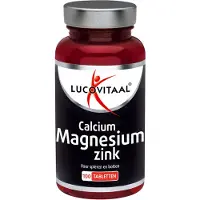 Lucovitaal Supplementen - Calcium Magnesium Zink - 100 tabletten