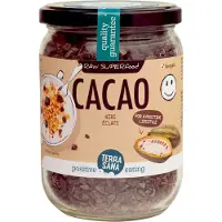 Terrasana Raw cacao nibs in glas bio