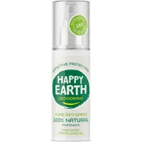Happy Earth 100% Natuurlijke Deodorant Spray Unscented 100 ml