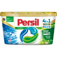 Persil 2+2 Gratis: Persil Wasmiddelcapsules Discs Universal 15 Stuks