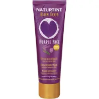 Naturtint Hair Food Purple Rice Hydraterend masker | Glanzend, zijdezacht haar 150 ml Masker
