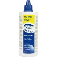 Eye fresh All-In-1 Vloeistof No Rub voor Zachte Contactlenzen 360 ml Bewarings-en-reinigingsoplossing