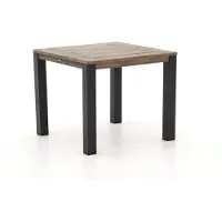 Rough furniture + 15% kassakorting | ROUGH-S dining tuintafel 90x90x76cm