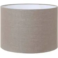Light & Living lampenkap dark linen Ø50x38cm -