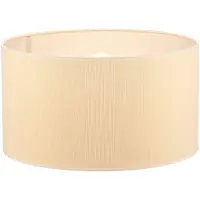 Duolla Lampenkap Roller Ø 40 cm, ecru/goud, crème / amber, Textiel / Stof / Zijde