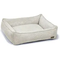 Designed By Lotte hondenmand Ribbed Lichtgrijs 80 x 70 cm