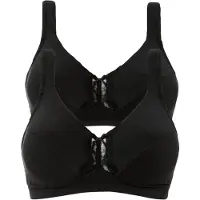 Bonprix Bh zonder beugels met biologisch katoen (set van 2) maat 85