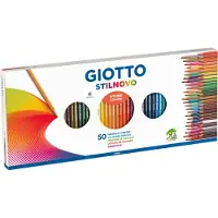 Giotto Stilnovo - Hangable box with 6 neon colouring pencils (PEFC)